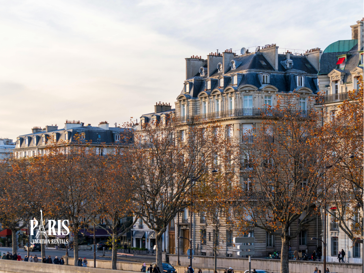 Haussmannian style paris