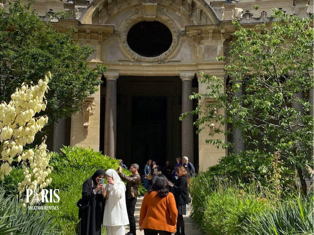 garden at Petit Palais paris