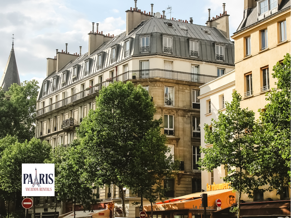 Old Buildings in Paris, France