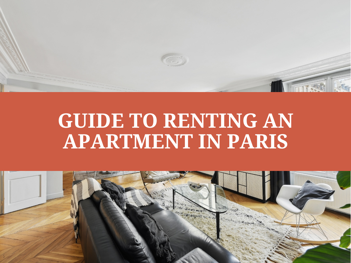 Paris Vacation Rentals Apartment with text overlay