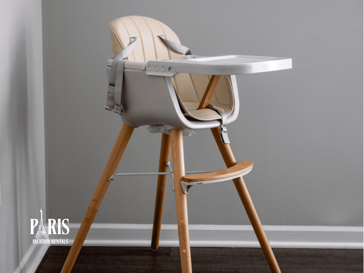 Cribs, High Chairs, and Safety Features