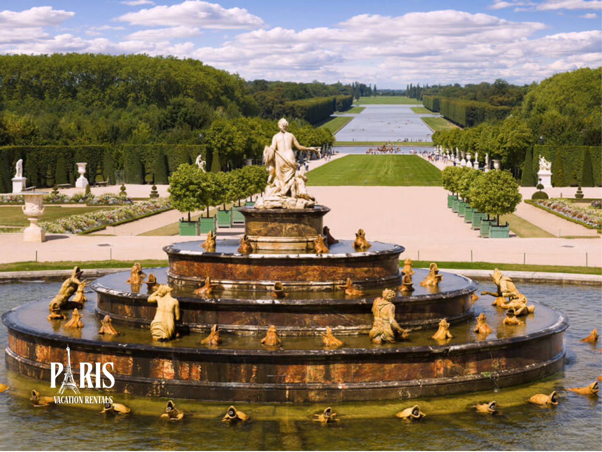 Fountains and Marie Antoinette's Estate
