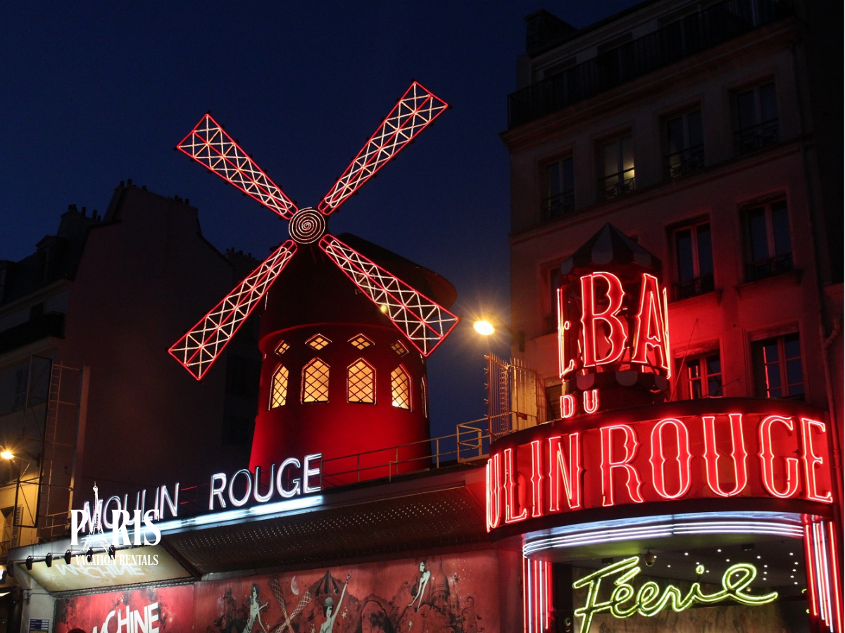 the Moulin Rouge