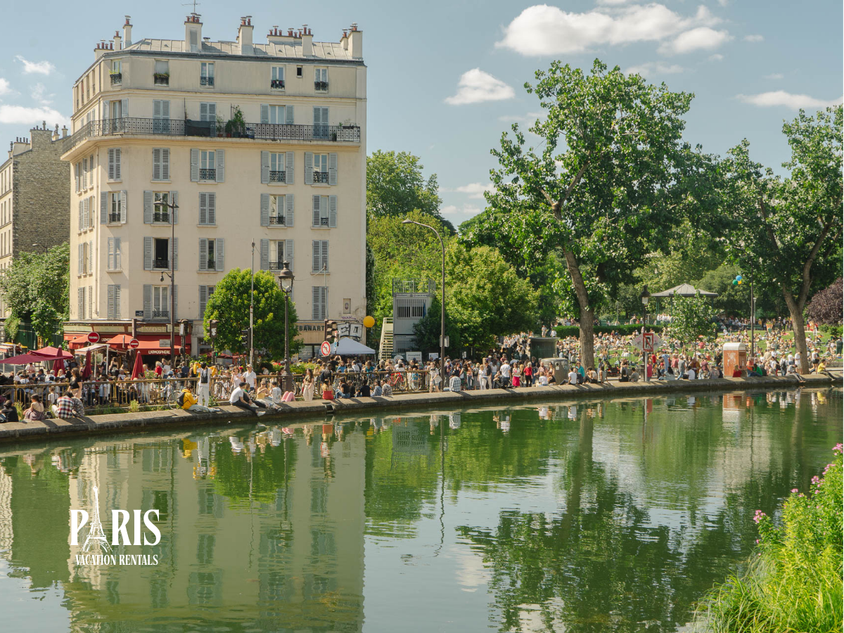 Canal Saint-Martin Instead of the Seine paris