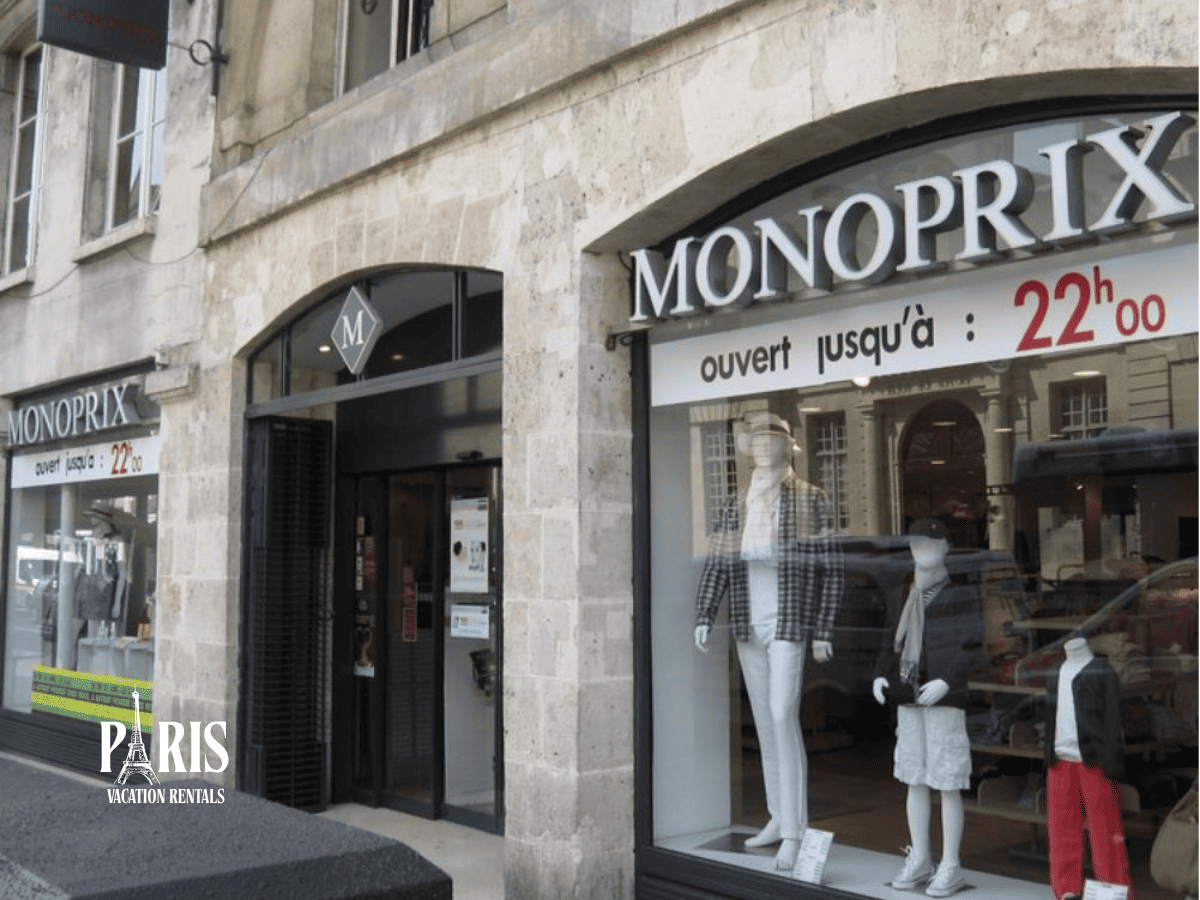 Toiletries are widely available at Monoprix