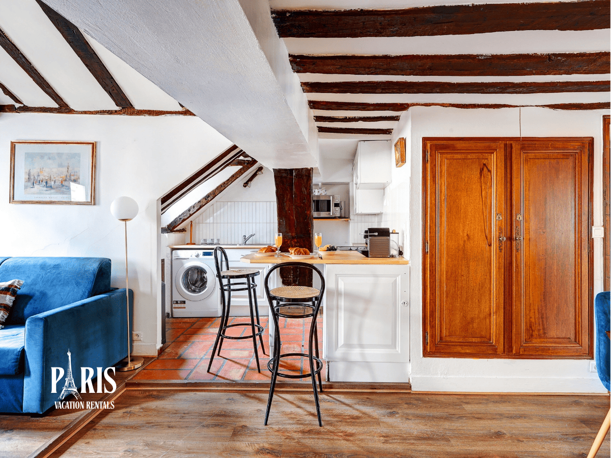 In-unit washer and dryer Paris