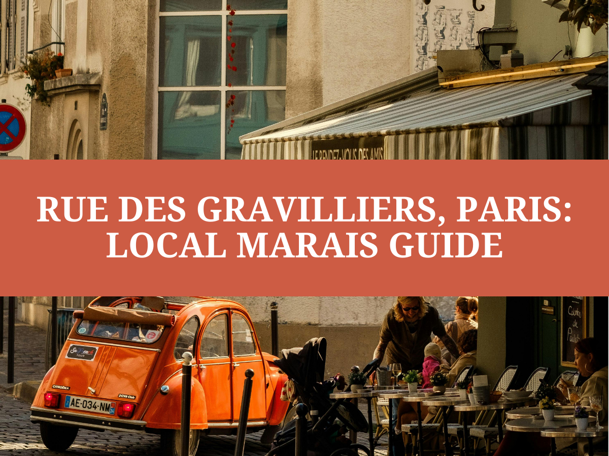 Paris street with text overlay