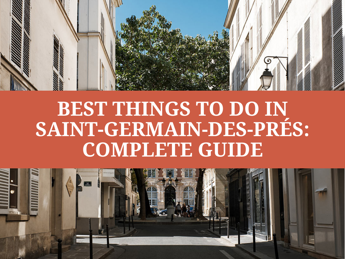 Saint-Germain-des-Prés with text overlay 