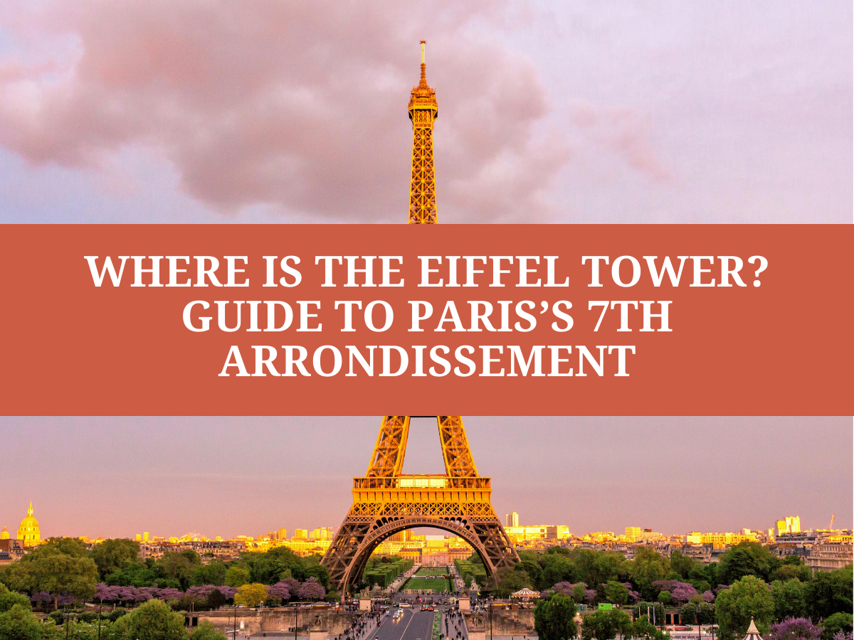 Eiffel Tower located 7th arrondissement Paris