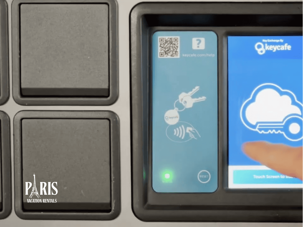 Returning keys after your stay