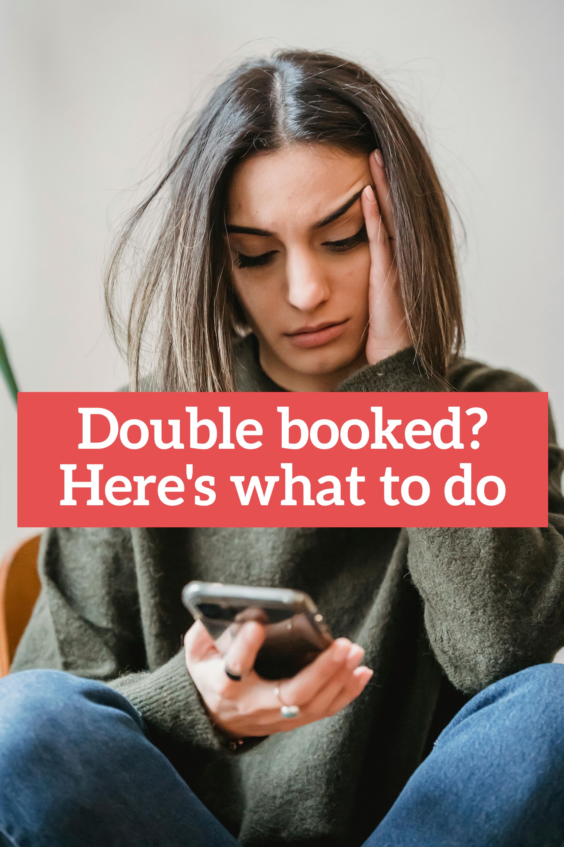 Double booked on Airbnb, Booking or Vrbo