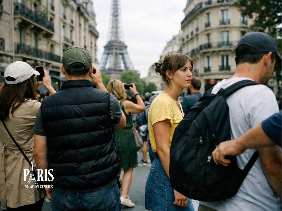 Stealing a bag in Paris