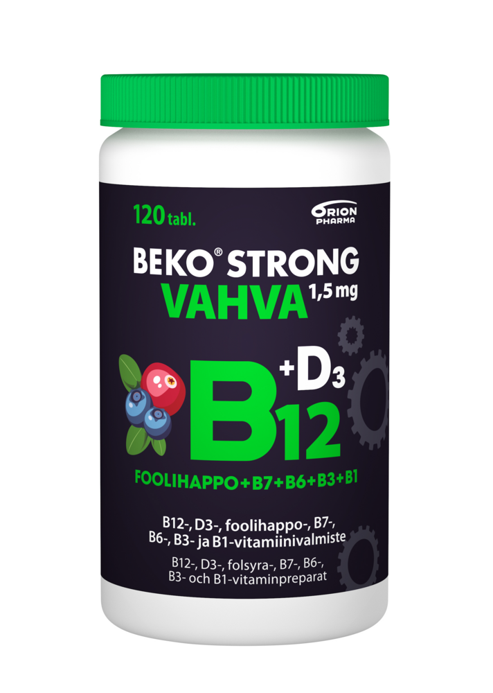 Beko Strong B12/Beko Strong B12 Vahva 150/120 tabl./purutabl.