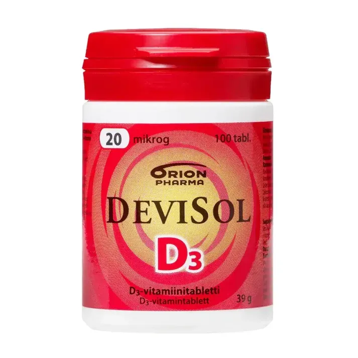 Devisol 20 mikrog. 100 tabl
