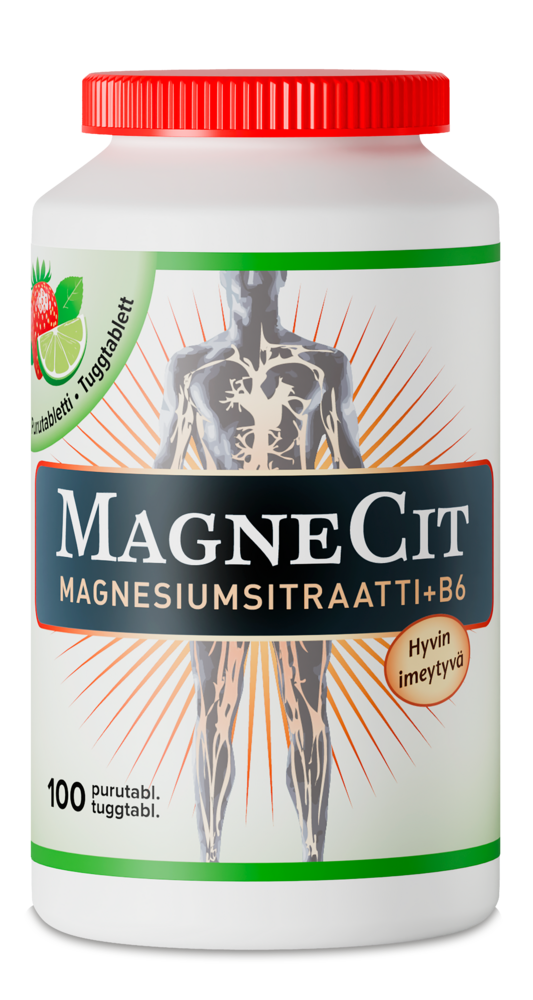 MagneCit 100 tabl./purutabl.