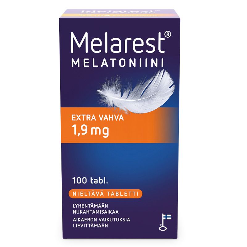 Melarest Extra Vahva 1,9 mg/Tripla  90/100/60 tabl.