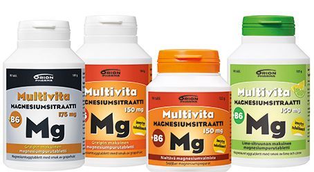 Multivita magnesium + B6 80/90 tabl./purutabl.