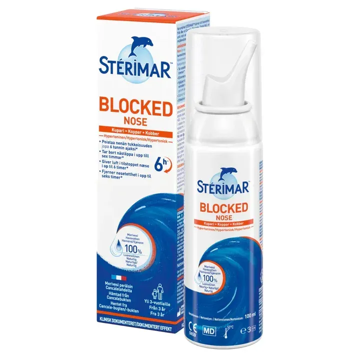 Sterimar merivesi-nenäsuihkeet 50/100 ml