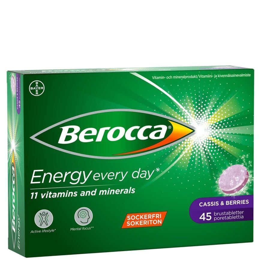 Berocca Energy 45 poretabl.