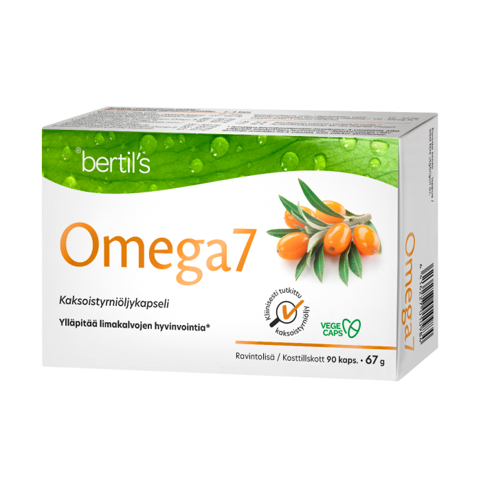 Omega7 tyrniöljykapseli 90 kaps.