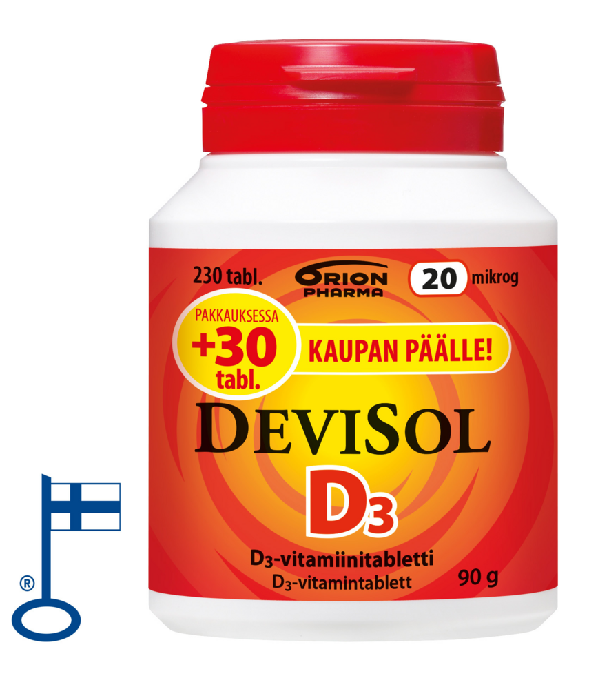 Devisol 20 mikrog. 200+30 tabl.