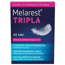 Melarest Extra Vahva 1,9 mg/Tripla  90/100/60 tabl.