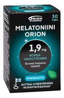 Melatoniini Orion 1,9 mg 30 tabl.