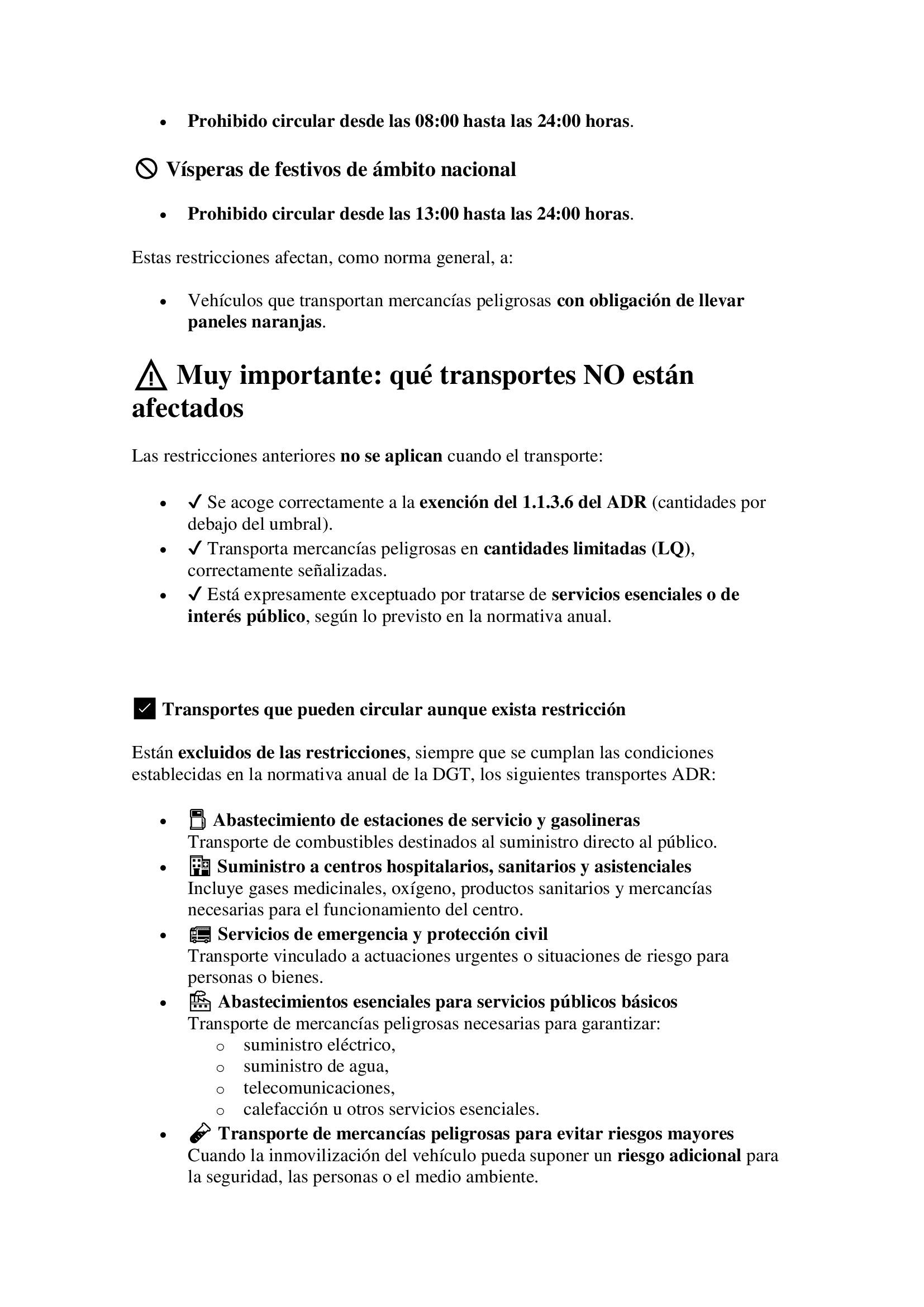 Documento con instrucciones para el uso y manejo seguro de los productos.