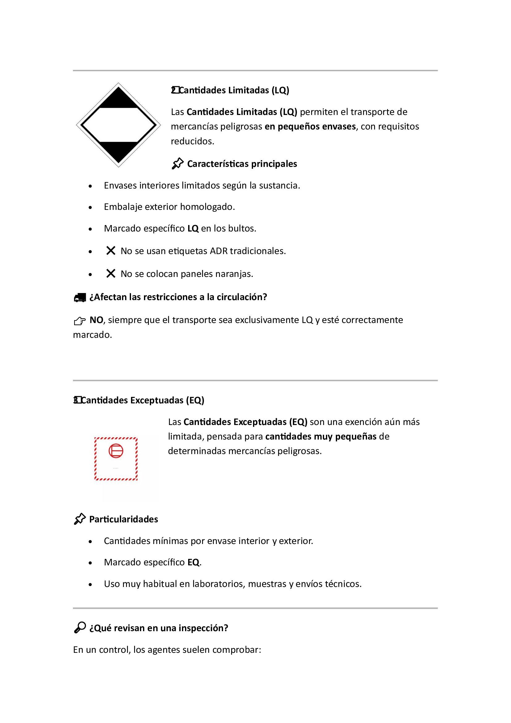Símbolos e instrucciones de seguridad. Forma de diamante con texto, seguido de un símbolo de peligro