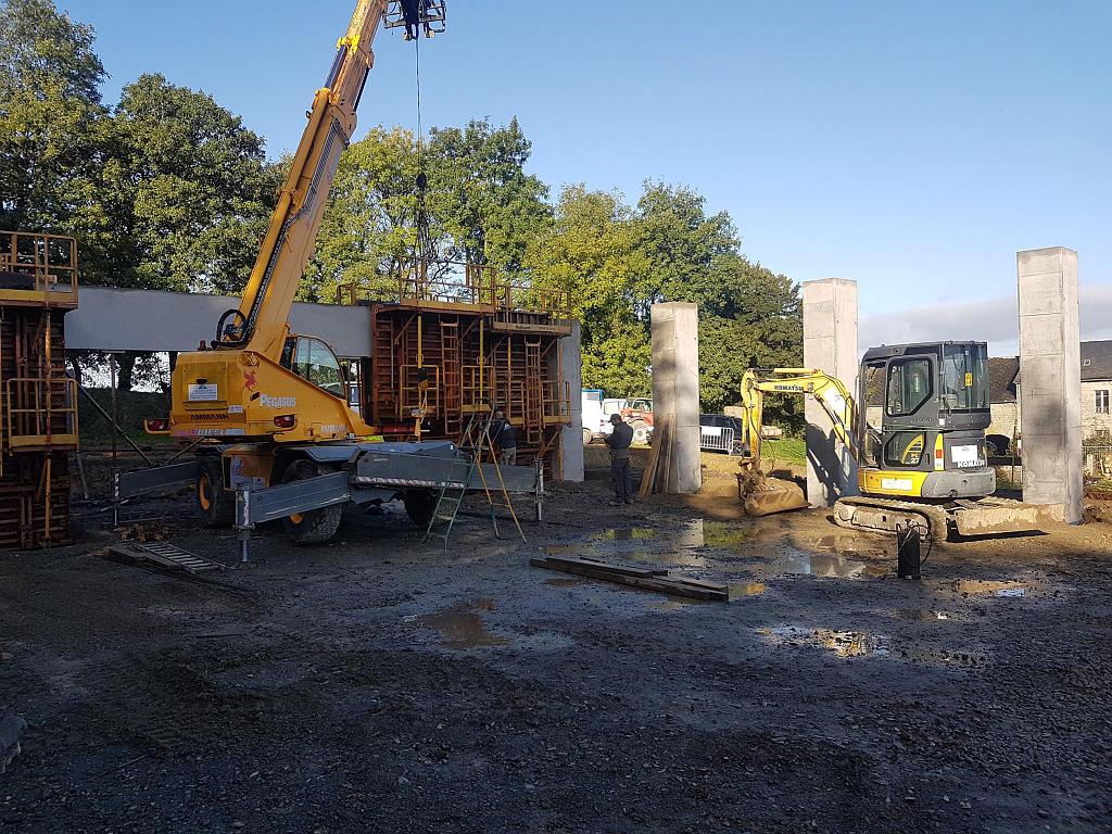 Travaux de gros œuvre en extérieur