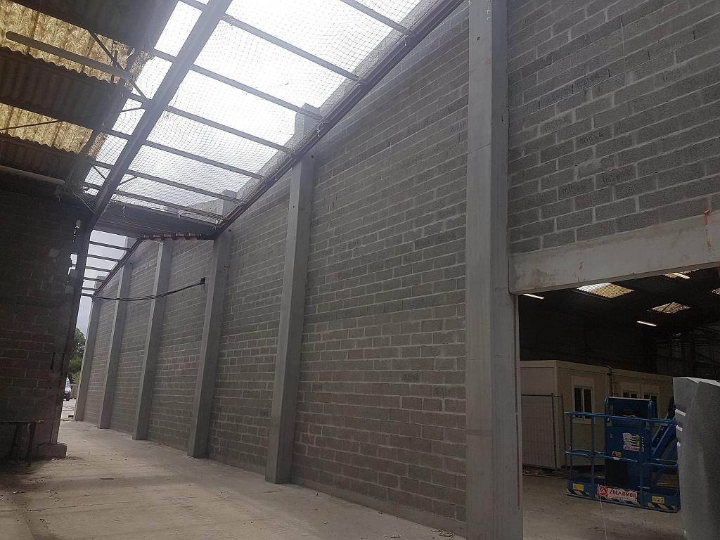 Création d'un entrepôt - murs en parpaings