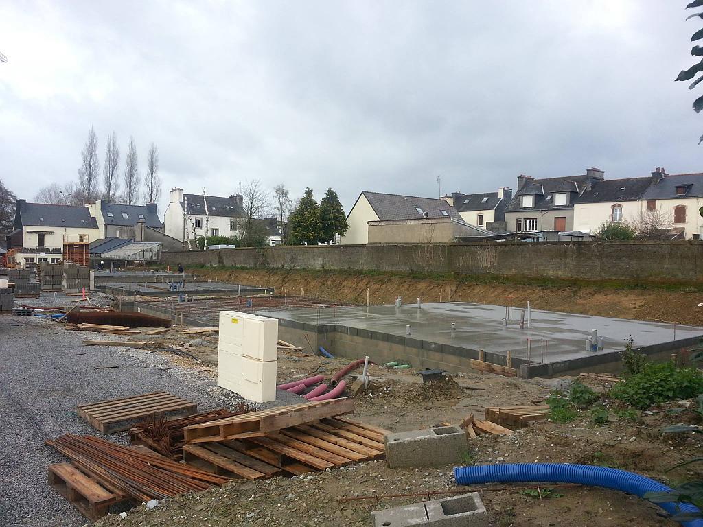 Construction d'un lotissement - fondations