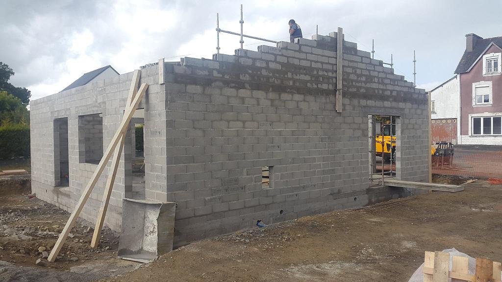 Construction d'un bâtiment