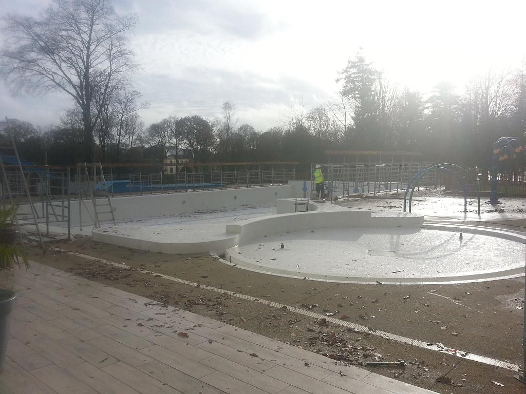 Fondations pour des équipements balnéaires