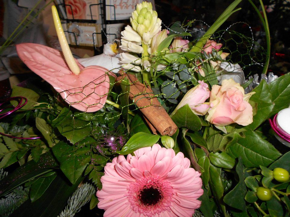 Fleurs fraîches chez votre fleuriste La Palmiflore à La Palme