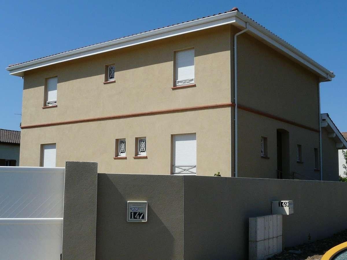 Rénovation façade maison récente