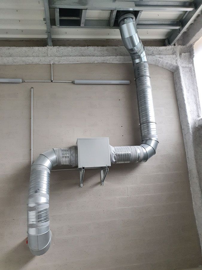 Un tuyau de ventilation