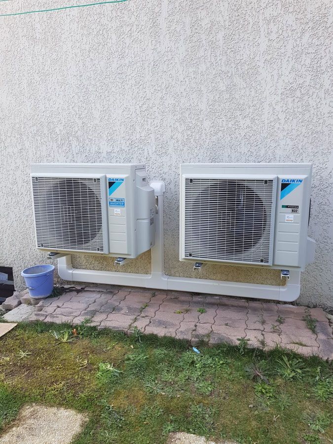 Deux pompes à chaleur