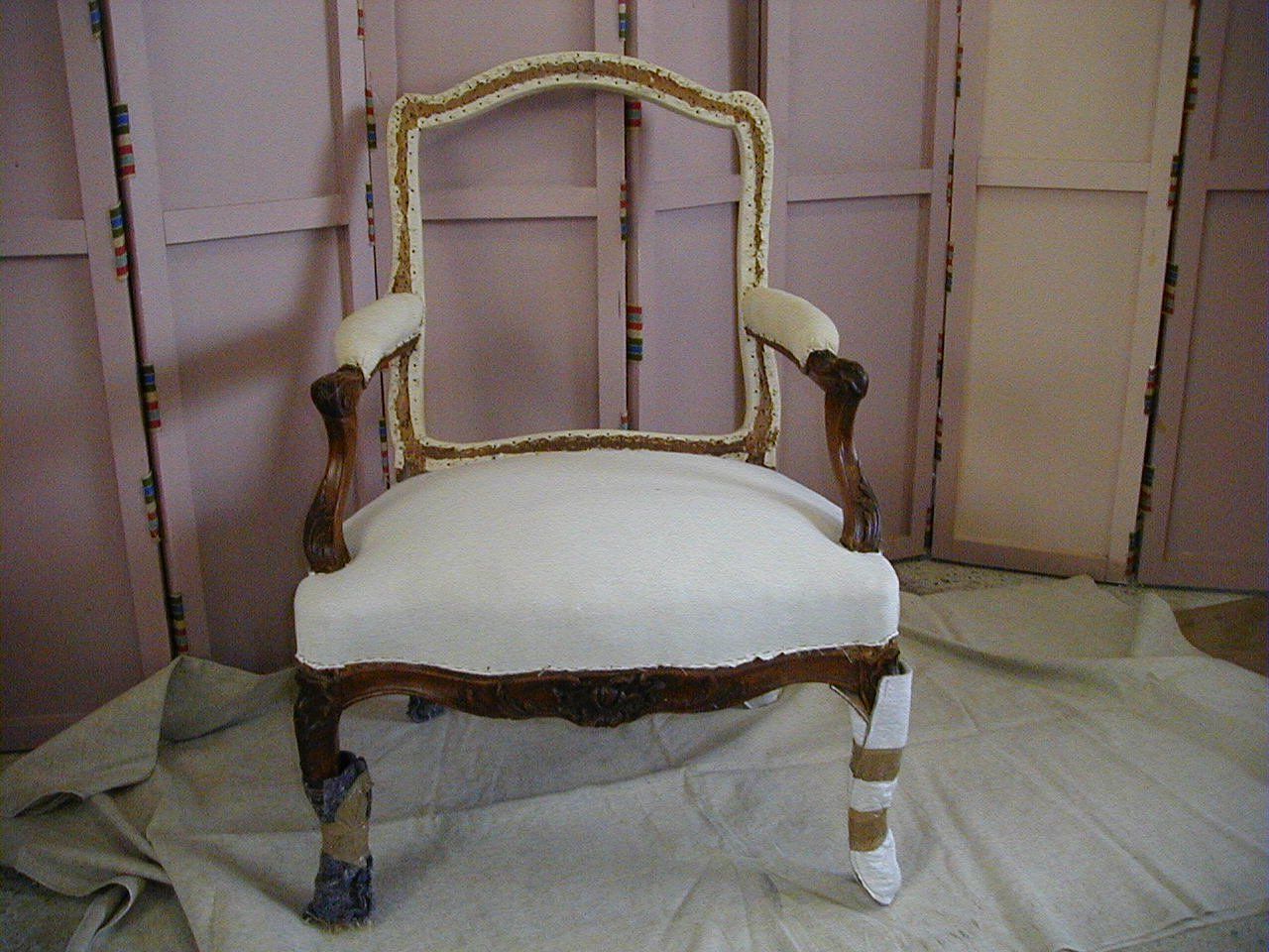 Restauration de sièges accueil