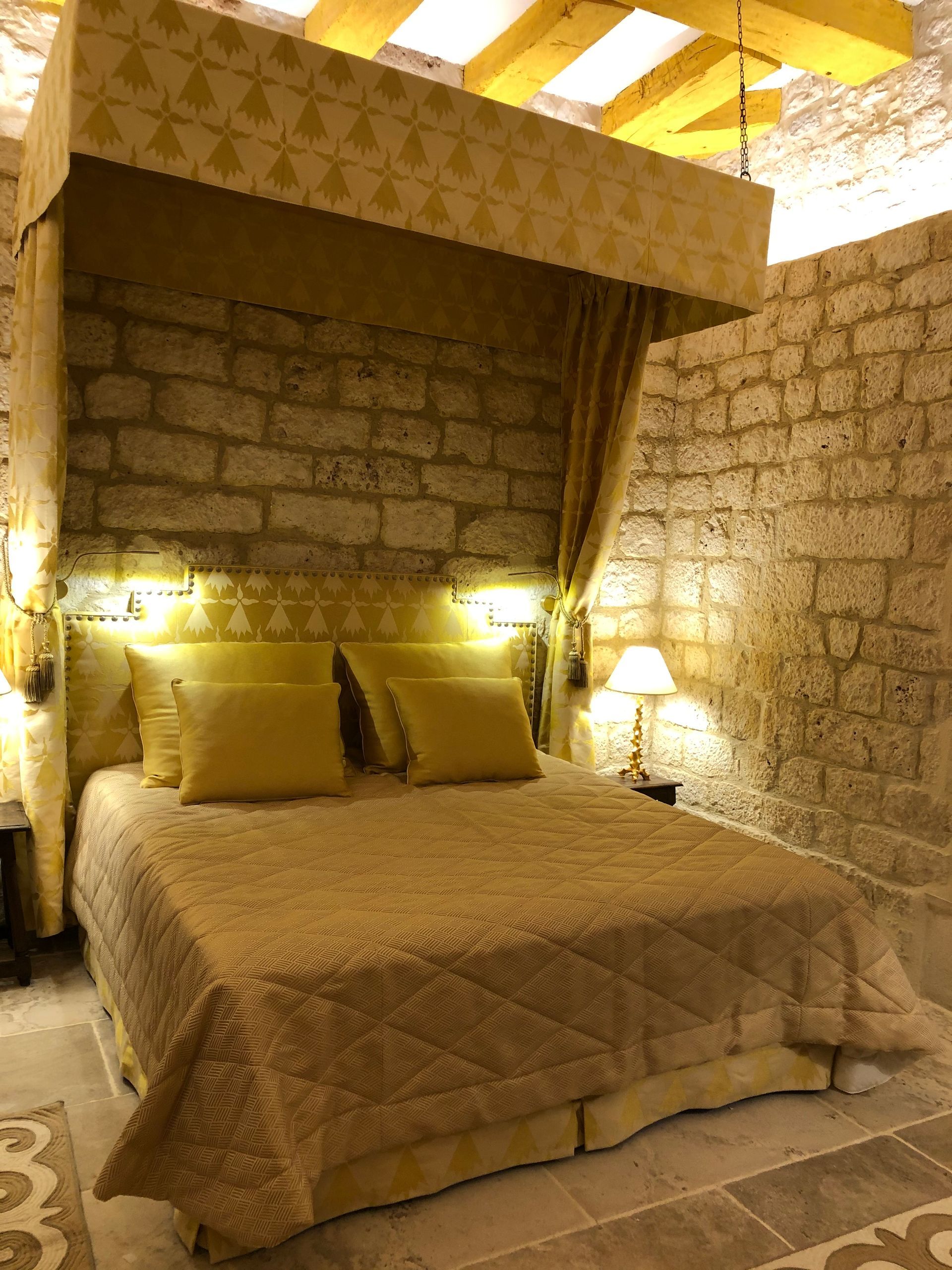 Chateau de la Treyne, lit