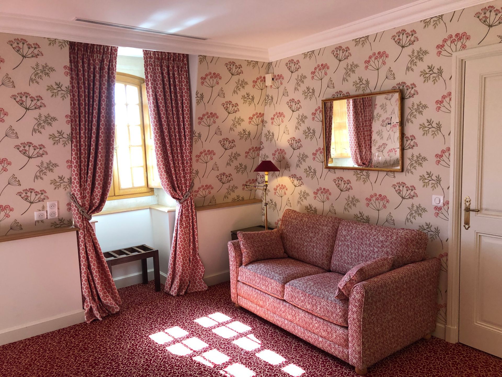 Chateau de la Treyne, canapé