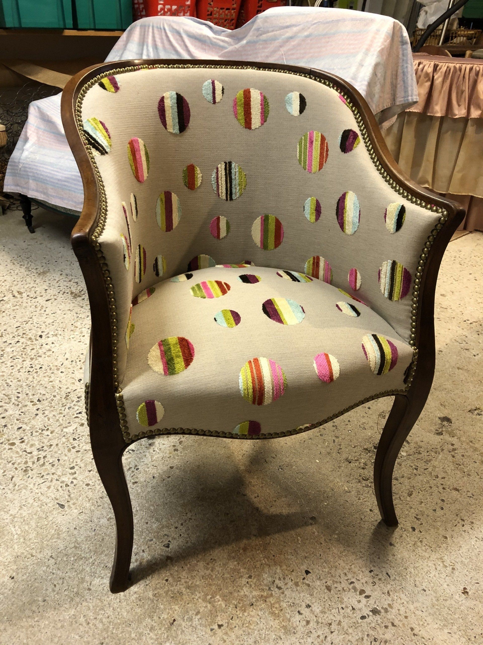 Fauteuil à motif