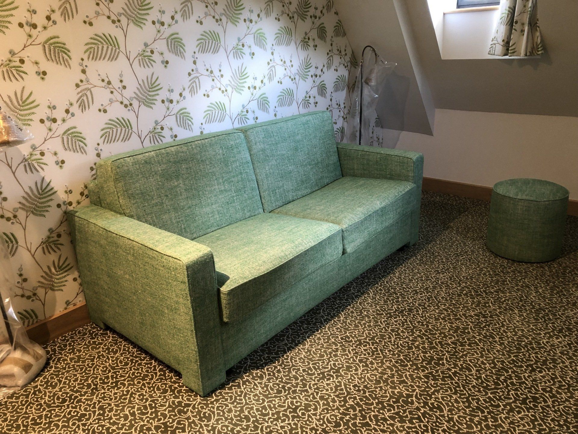 Canapé vert pomme