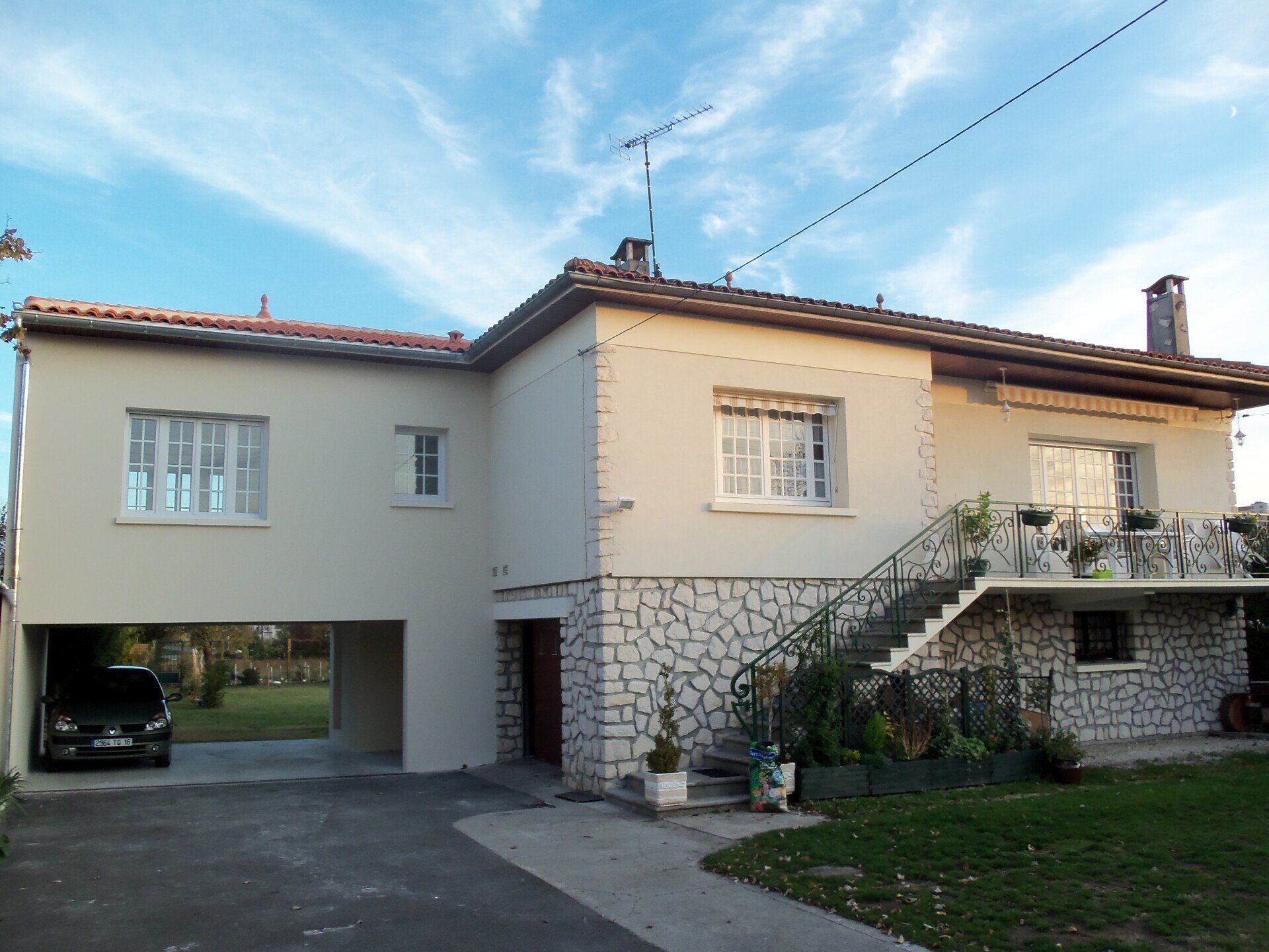 Création d'un garage