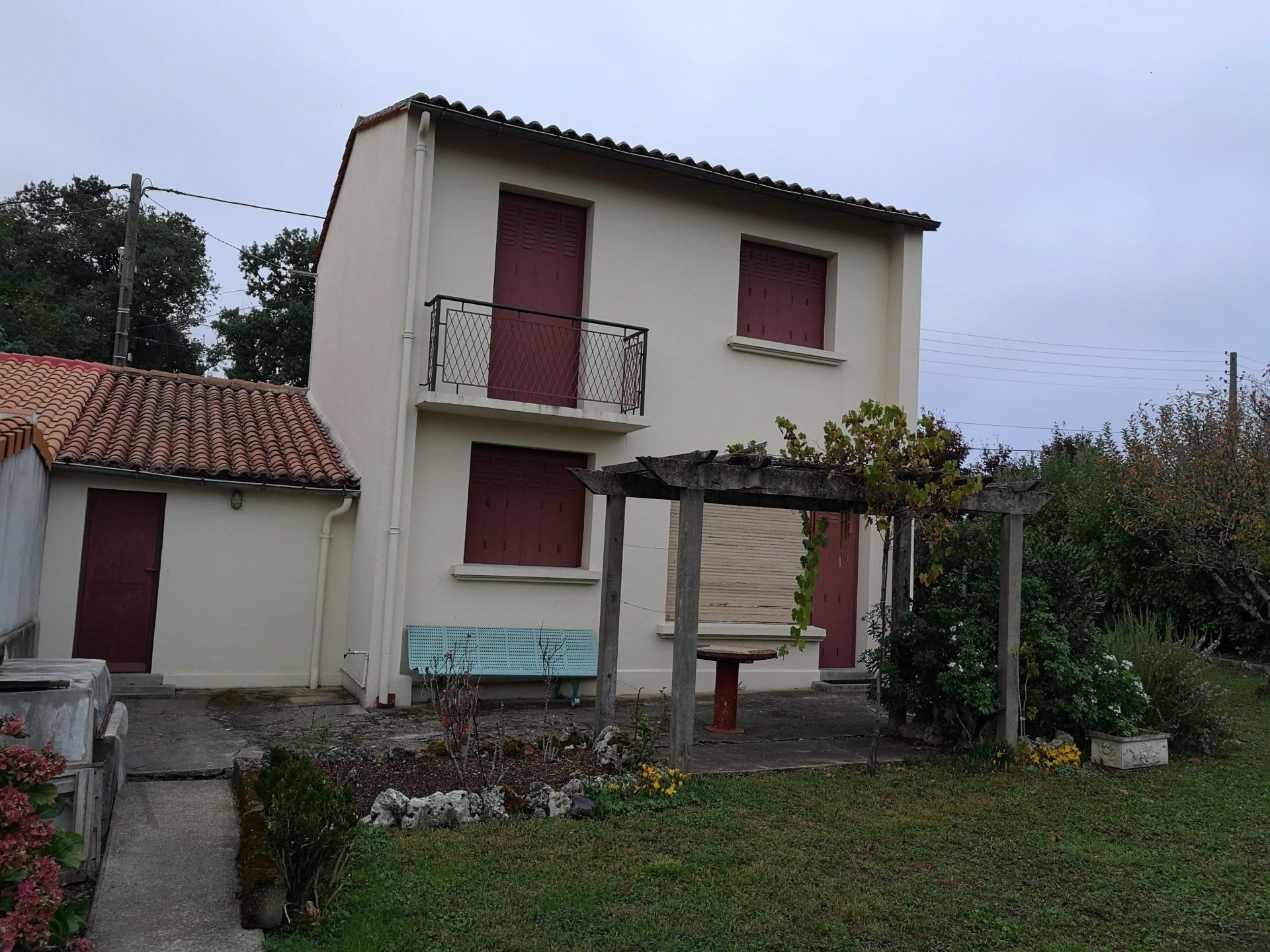 Avant la construction d'une pièce supplémentaire