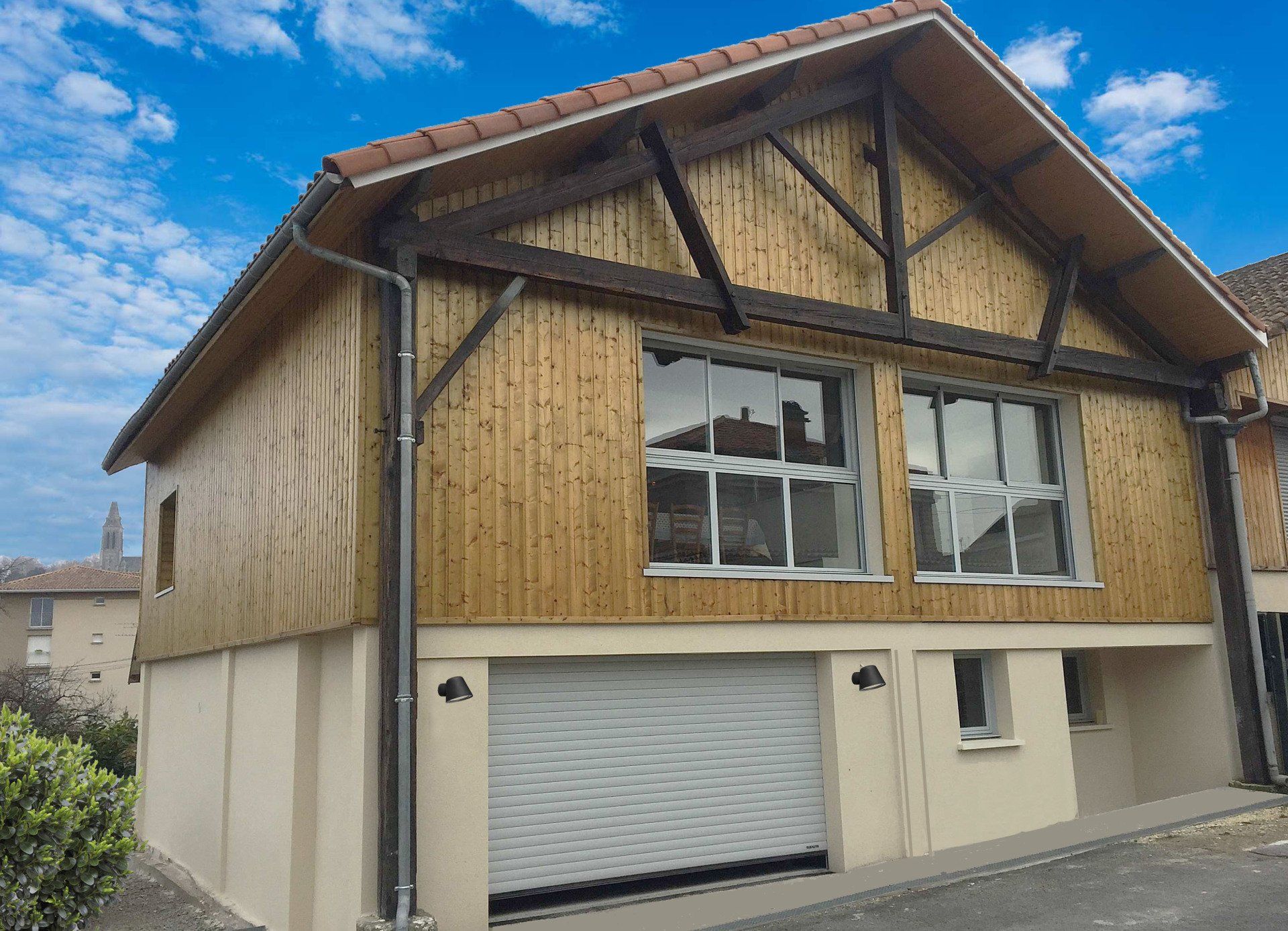 Duplex après rénovation extérieure