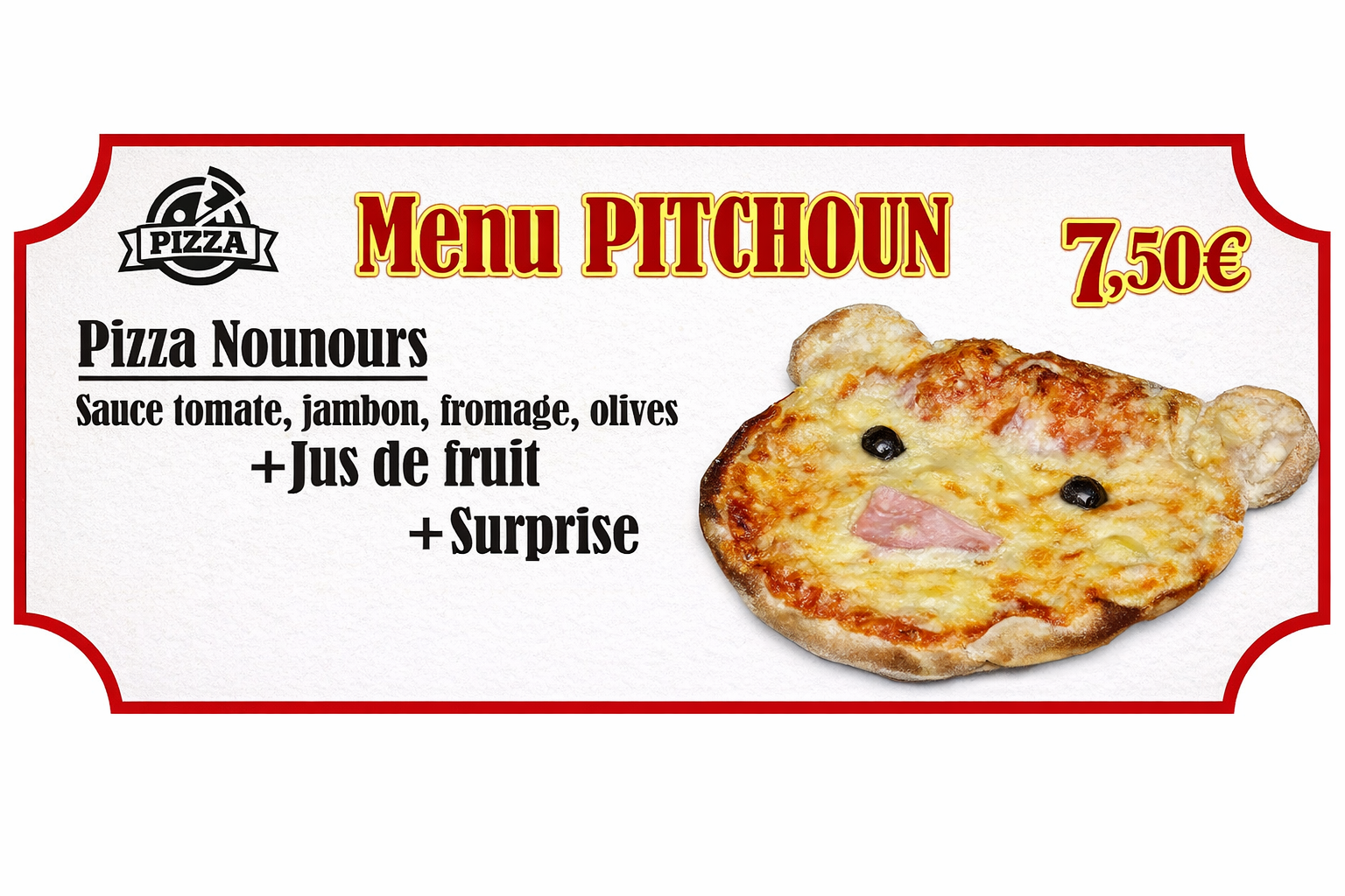 Menu enfant
