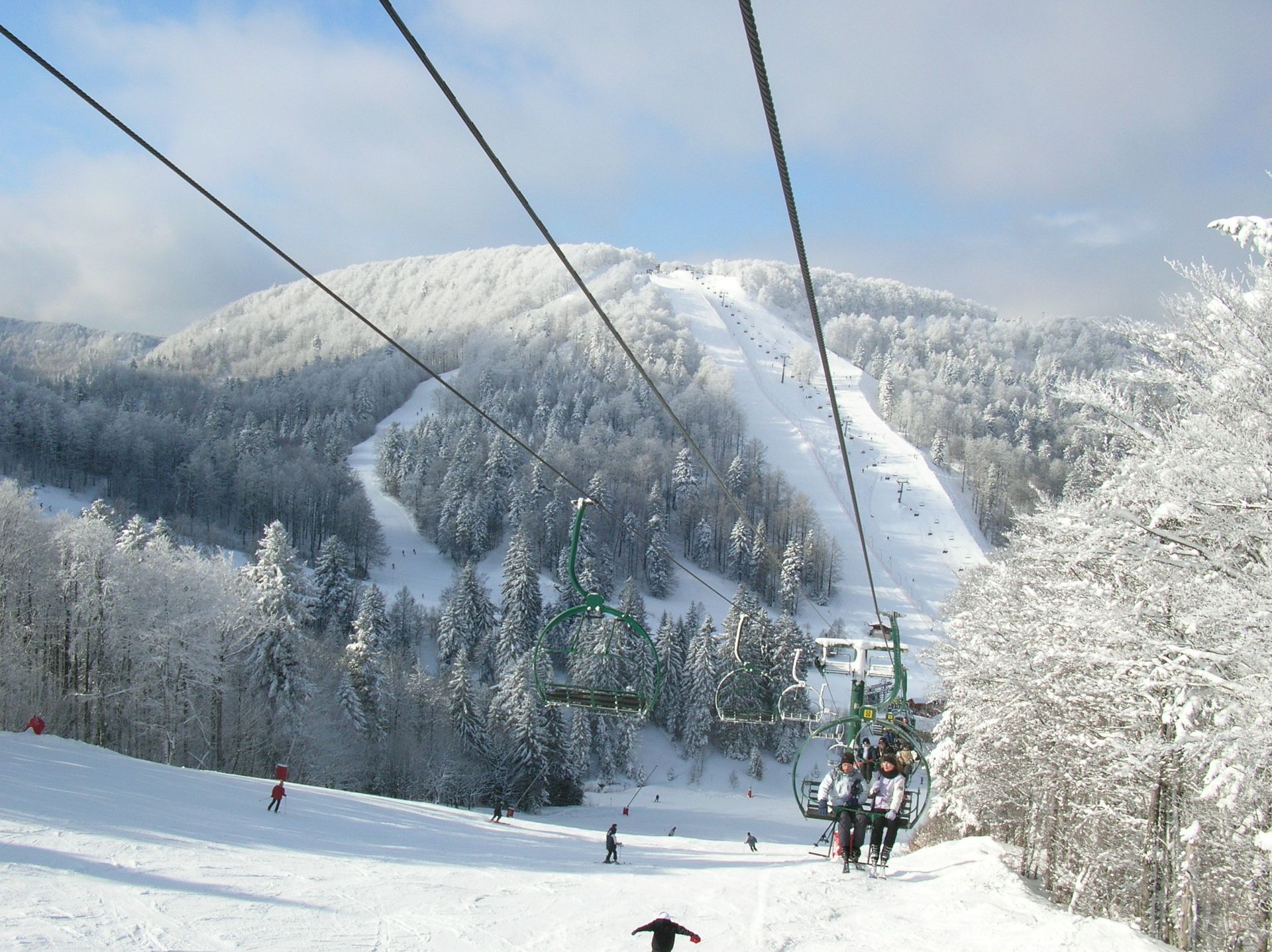 Piste de ski