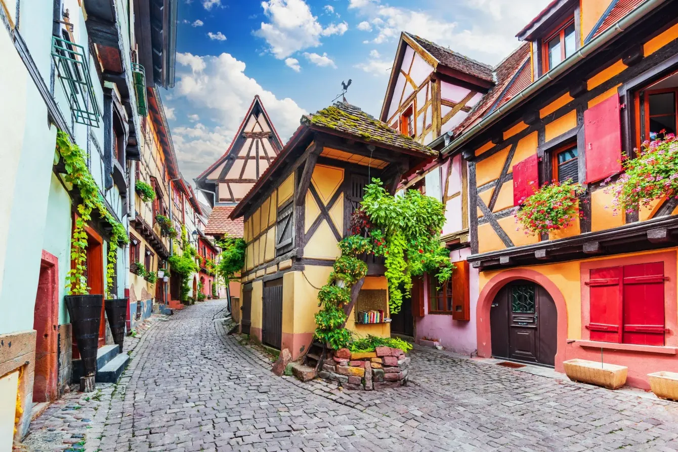 Intérieur d'Eguisheim