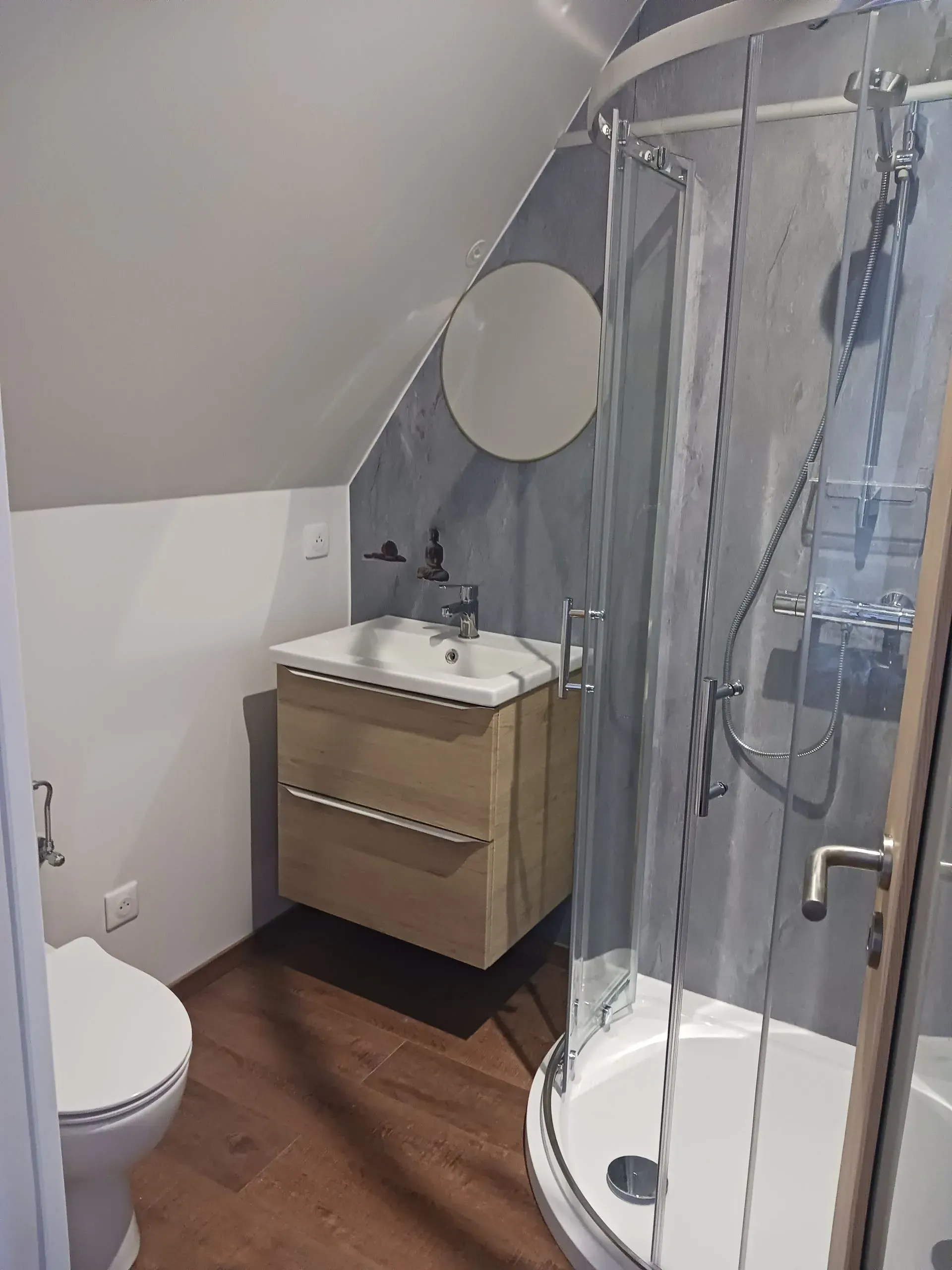 Salle de bains du gîte